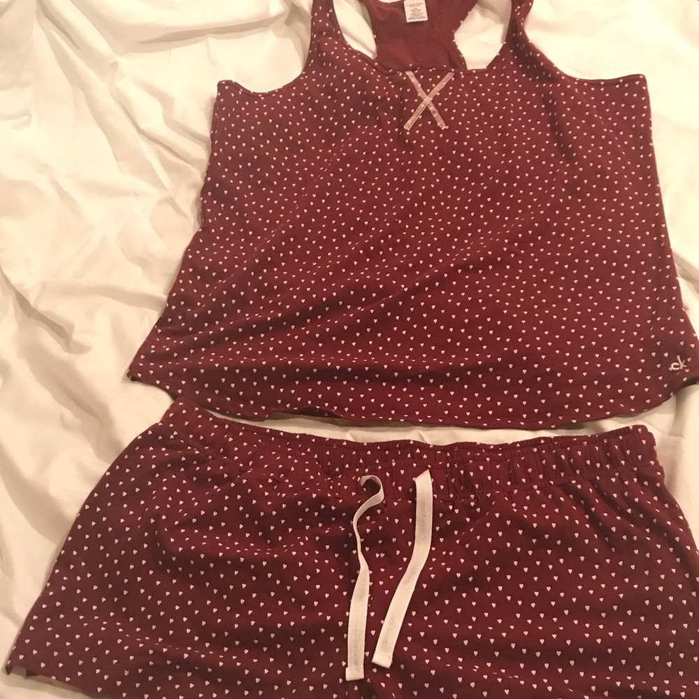 Calvin Klein Sleepwear Short Set size large